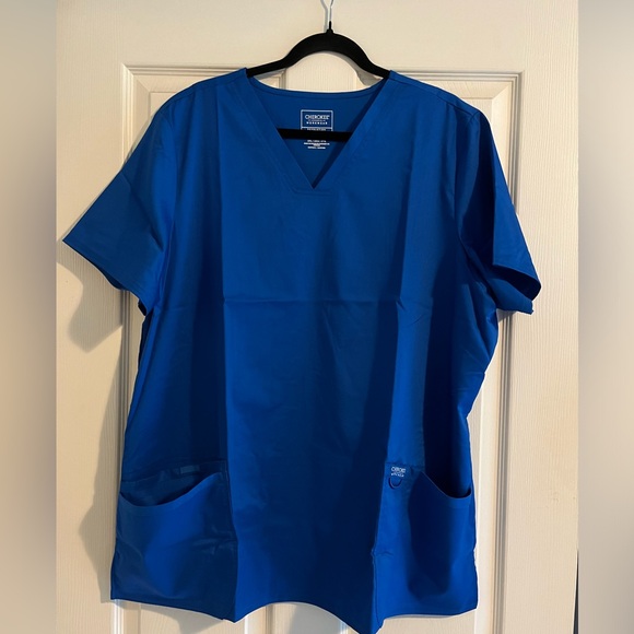 Cherokee uniform top blue 2XL - Picture 2 of 6